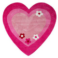 Orsina Kids Love Heart Rug – Hand-Tufted Pink Nursery & Playroom Rug