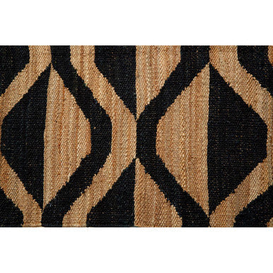 Orsina Bosie Hemp Small Rug – Handcrafted Geometric Accent Rug