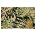 Orsina Bosie Moyo Green Rug – Hand-Tufted Botanical Wool Cotton Rug