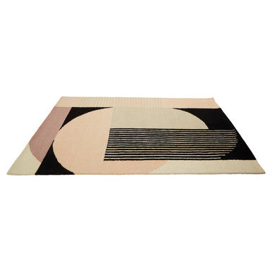 Orsina Bosie Milana Geometric Rug – Hand-Tufted Wool Blend Decor