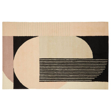 Orsina Bosie Milana Geometric Rug – Hand-Tufted Wool Blend Decor