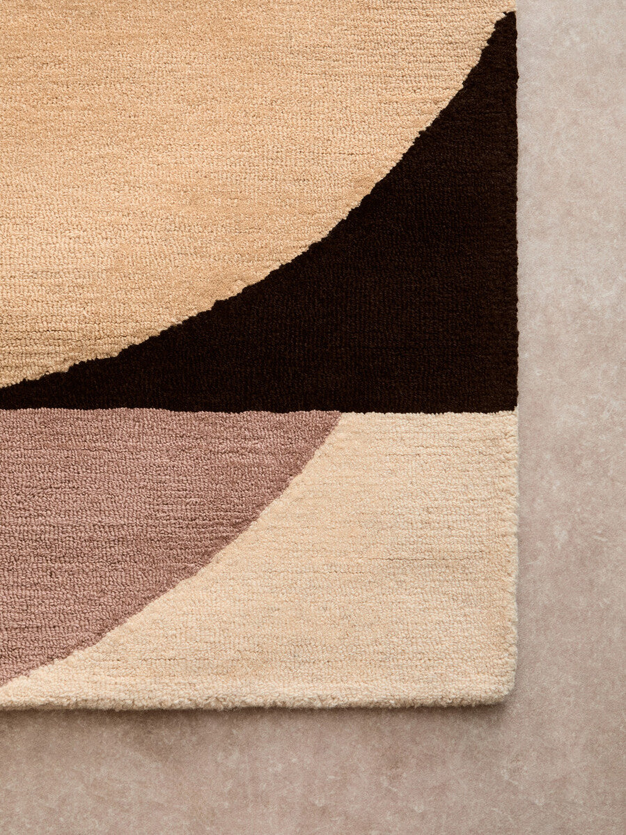 Orsina Bosie Milana Geometric Rug – Hand-Tufted Wool Blend Decor