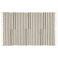 Orsina Bosie Madras Cotton Rug – Modern Striped Minimalist Area Rug