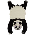 Orsina Kids Panda Rug – Hand-Tufted Soft Monochrome Nursery Decor