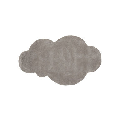 Orsina Kids Cloud Rug – Plush Grey Nursery and Playroom Floor Decor