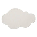 Orsina Kids White Area Rug – Soft Plush Nursery and Playroom Flooring