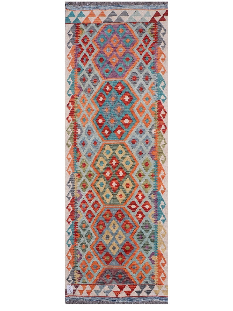Maimana Kilim - 214 x 73 cm