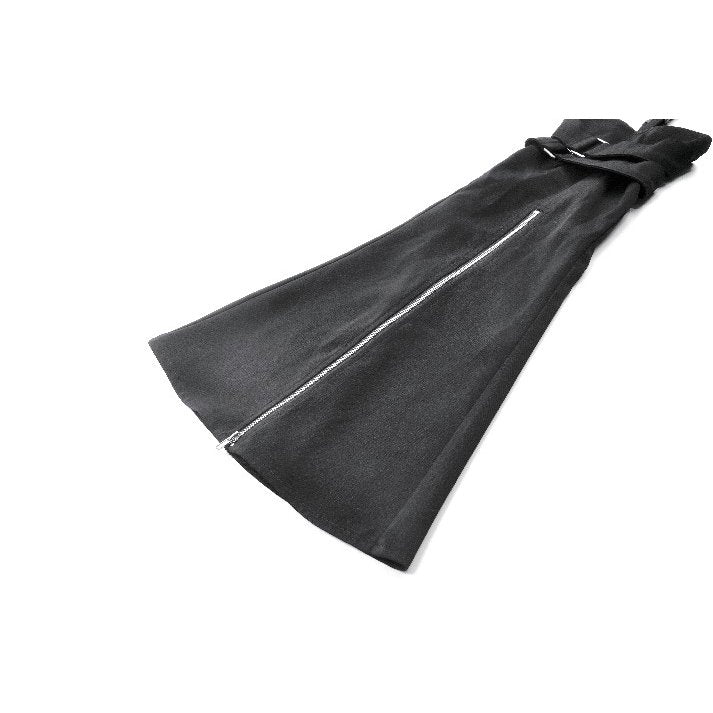 Dark in Love Lace-Up Convertible Goth Flare Trousers and Shorts