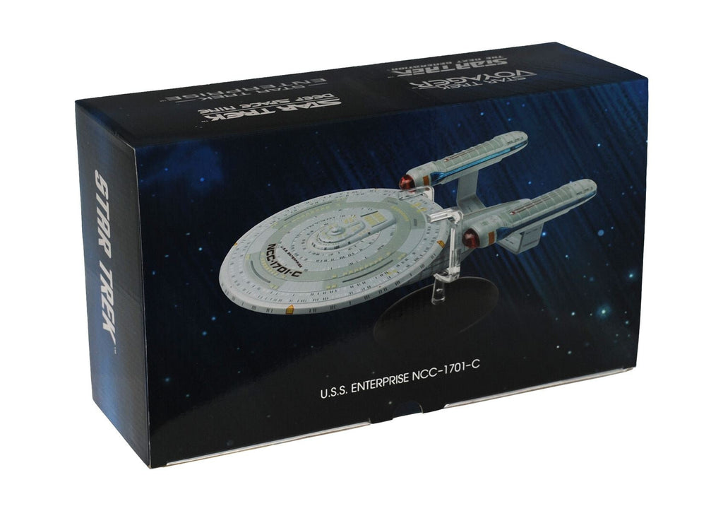 #10 U.S.S. Enterprise NCC-1701-C XL EDITION Model Die Cast Ship (Eaglemoss / Star Trek)