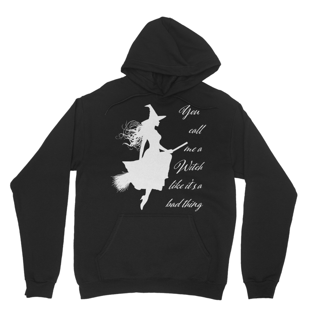 Kate's Clothing Call Me a Witch Hoodie – Unisex Cotton Gothic Sweatshirt