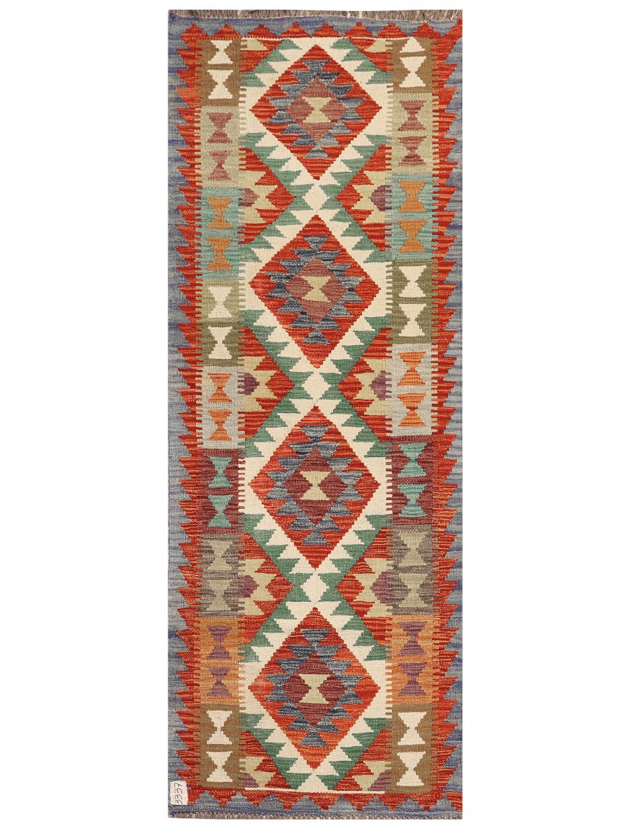 Maimana Kilim - 201 x 75 cm