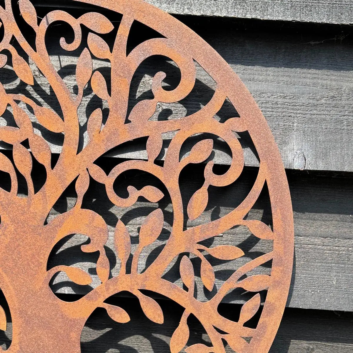 Rustic Warehouse Norfolk Tree of Life Metal Garden Wall Art – 55cm