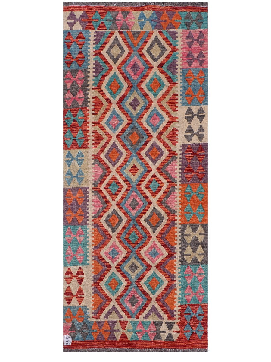Maimana Kilim - 193 x 79 cm
