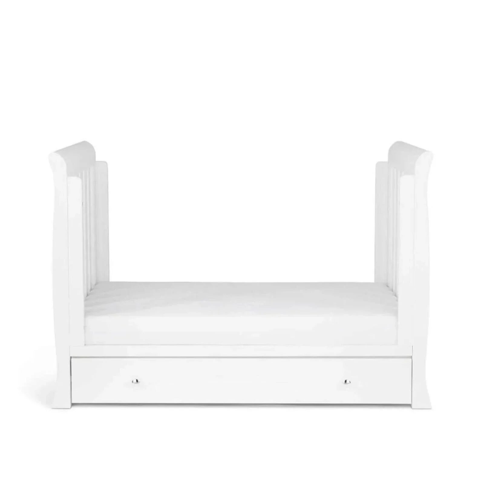 Ickle Bubba Snowdon 4 in 1 Mini 3 Piece Furniture Set White - Fibre Mattress