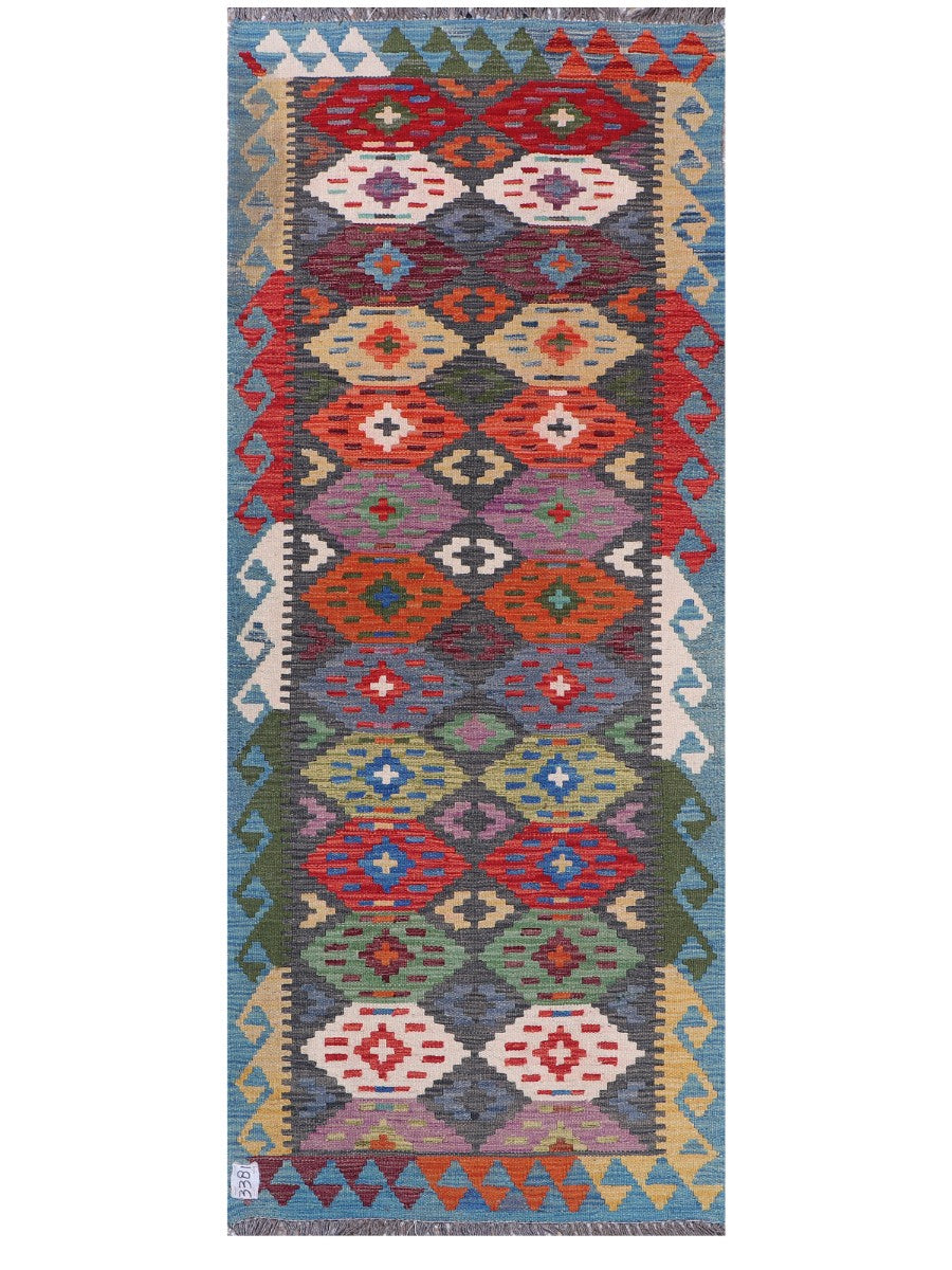Maimana Kilim - 197 x 80 cm