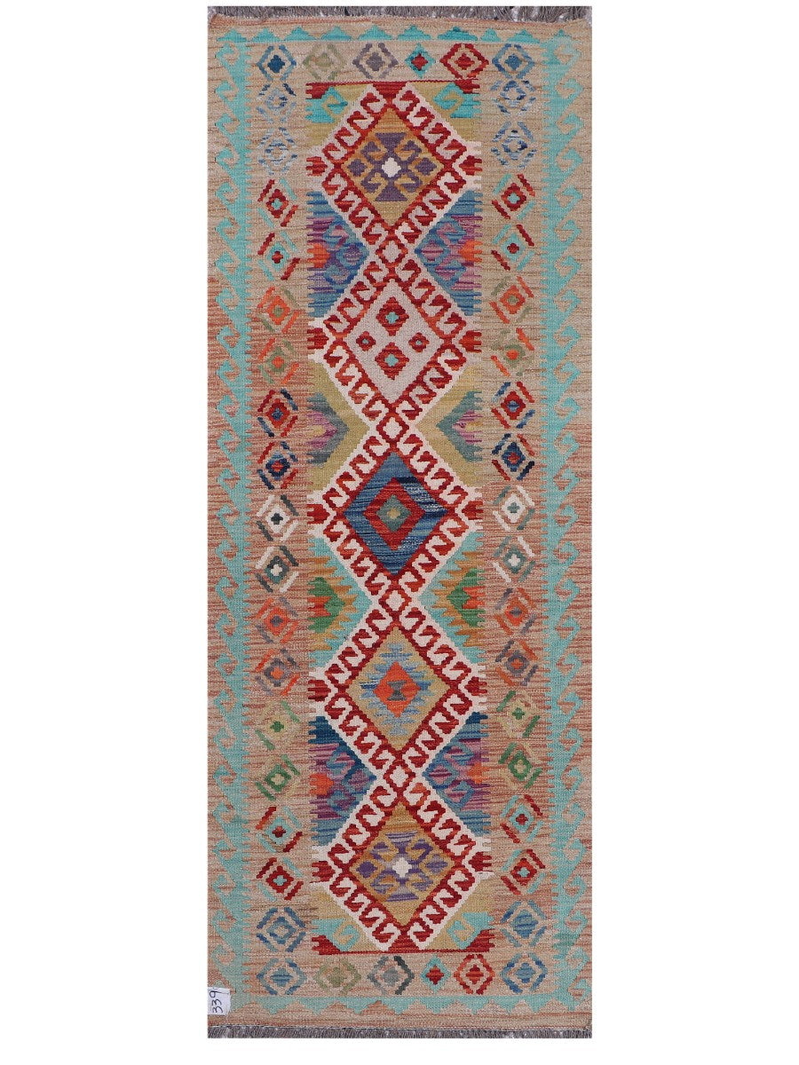 Maimana Kilim - 204 x 76 cm