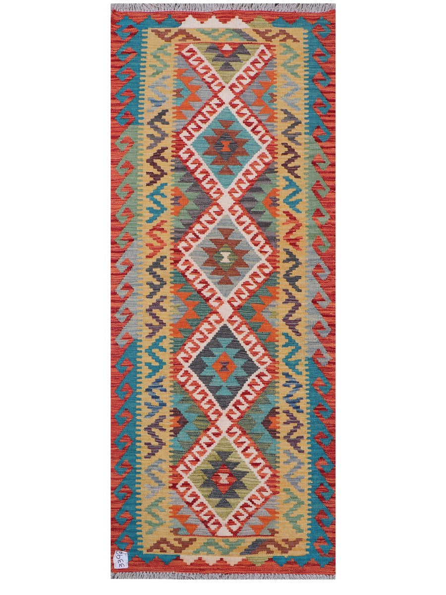 Maimana Kilim - 197 x 77 cm
