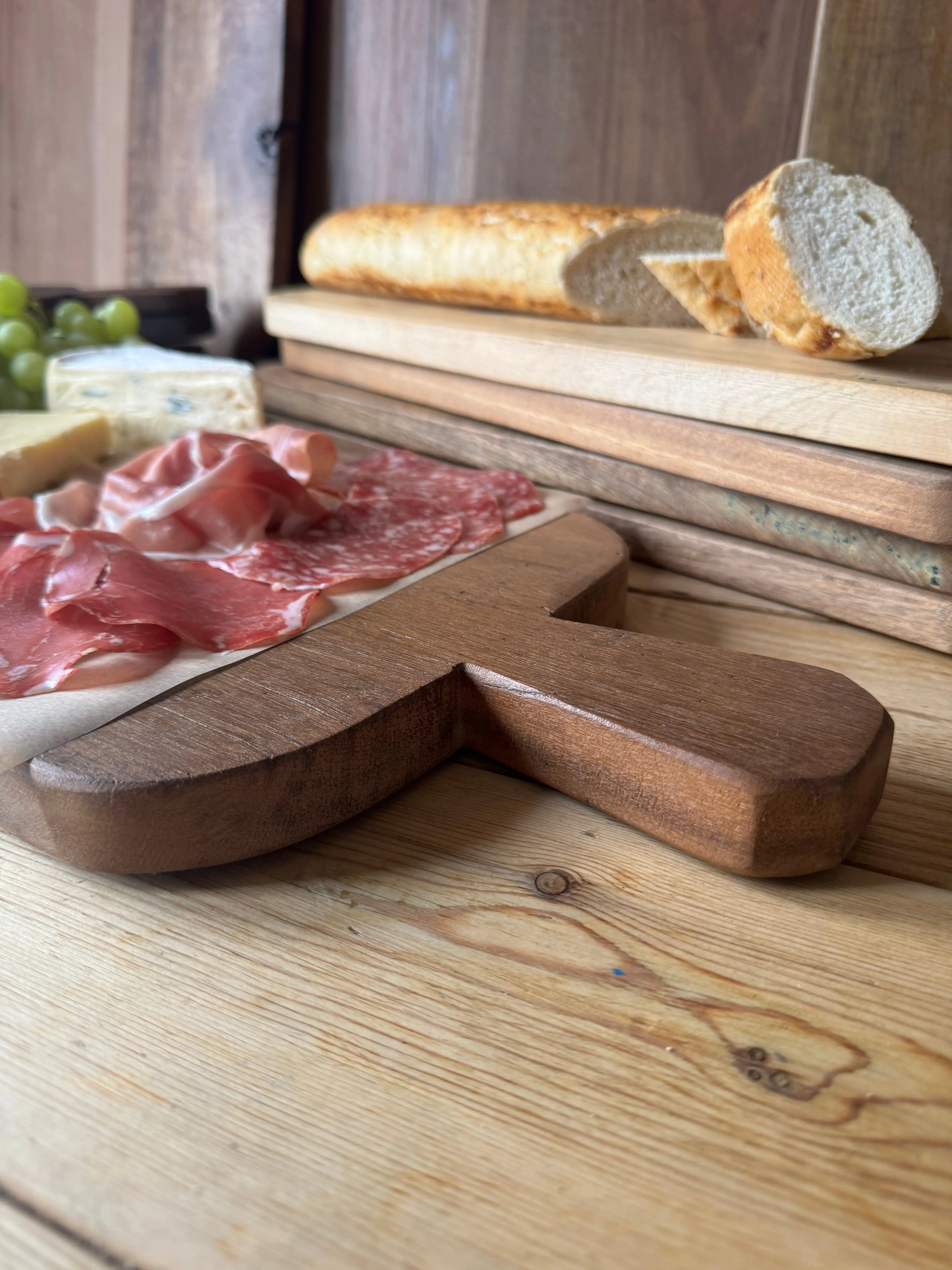 Rustic Warehouse Norfolk Reclaimed Wood Charcuterie Serving Board