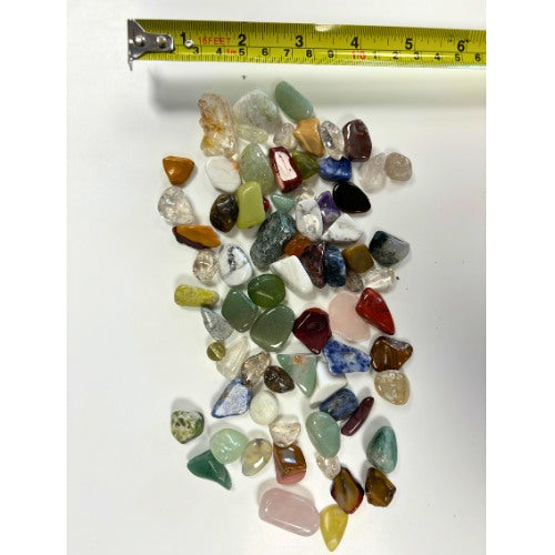 Natural Mixed Small Gemstones - 250g