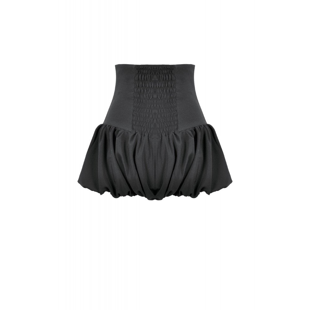 Dark in Love Brynja Gothic Eyelet Balloon Shorts – High Waist Punk