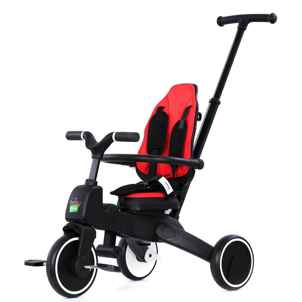 baby toys 3 in 1 Panda Foldable Trike Tricycles