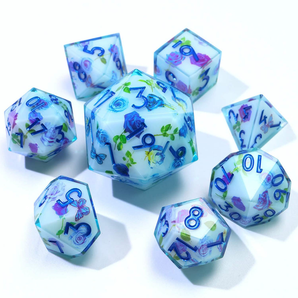 Enchanted China | 33mm D20 | Oversized Art Core Dice | Single Dice