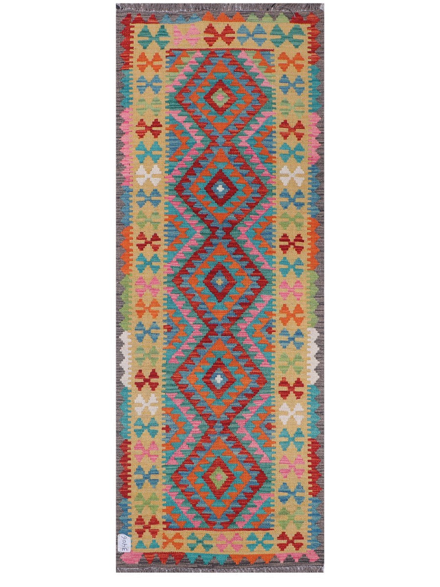 Maimana Kilim - 202 x 74 cm