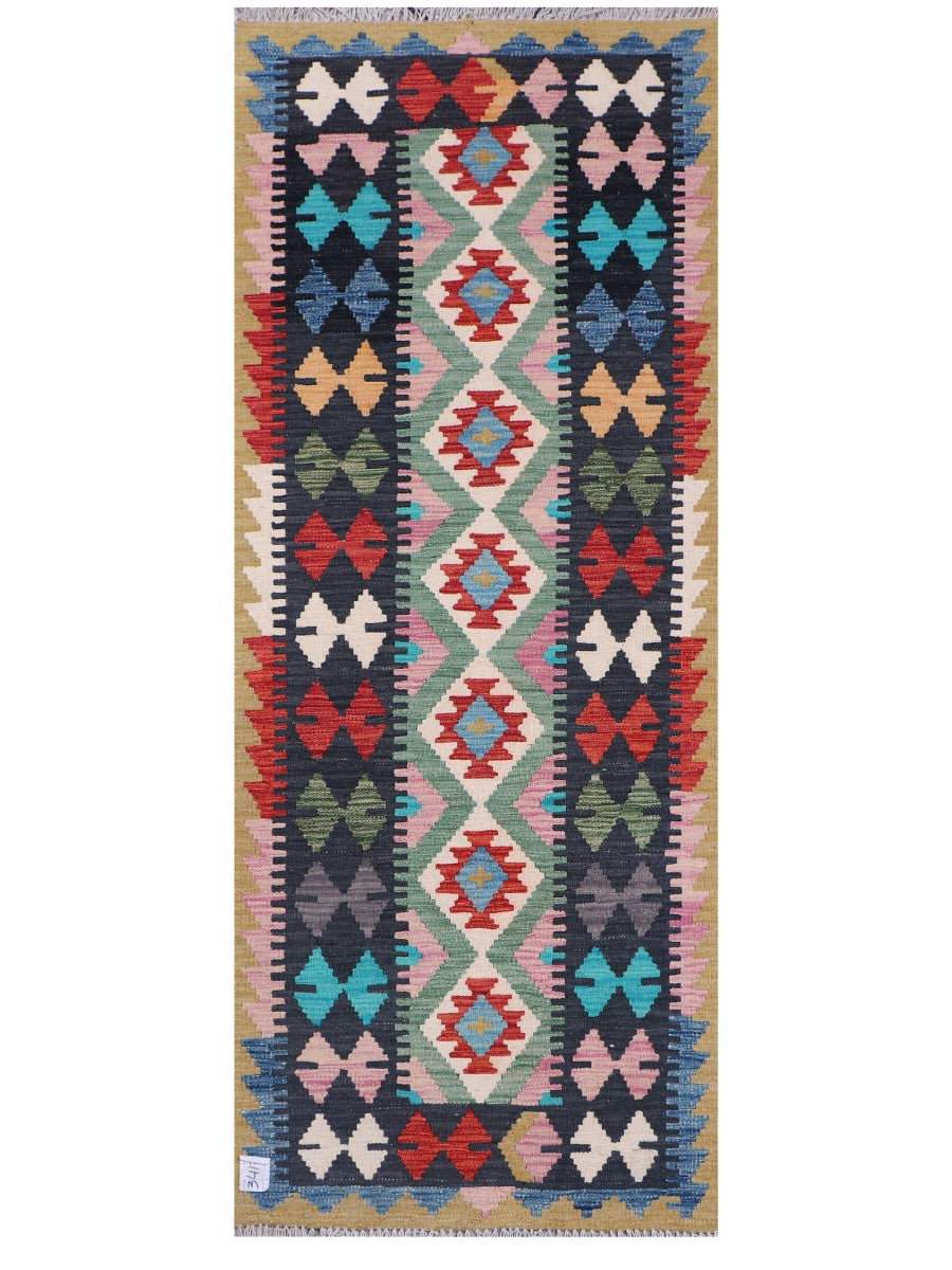Maimana Kilim - 198 x 78 cm