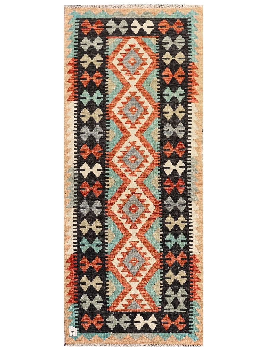 Maimana Kilim - 187 x 76 cm