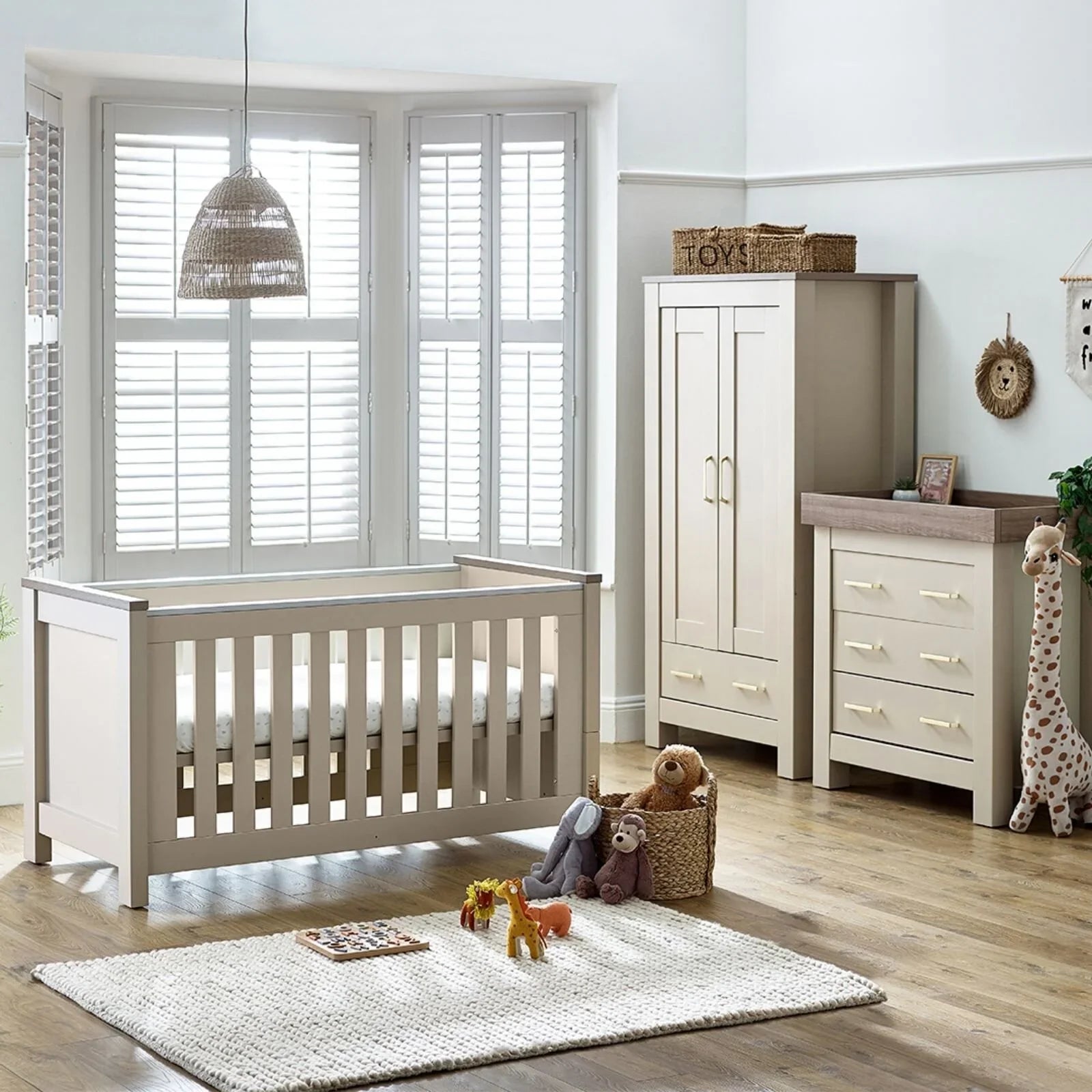 Charnwood Bordeaux Furniture Set 3 pcs - Oatmeal