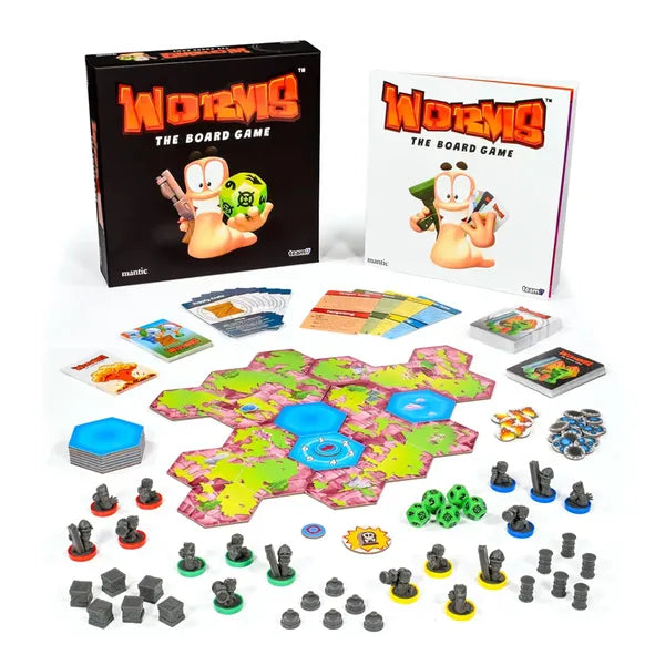 Snaps Worms: The Board Game – Hex-Based Strategy Tabletop Game