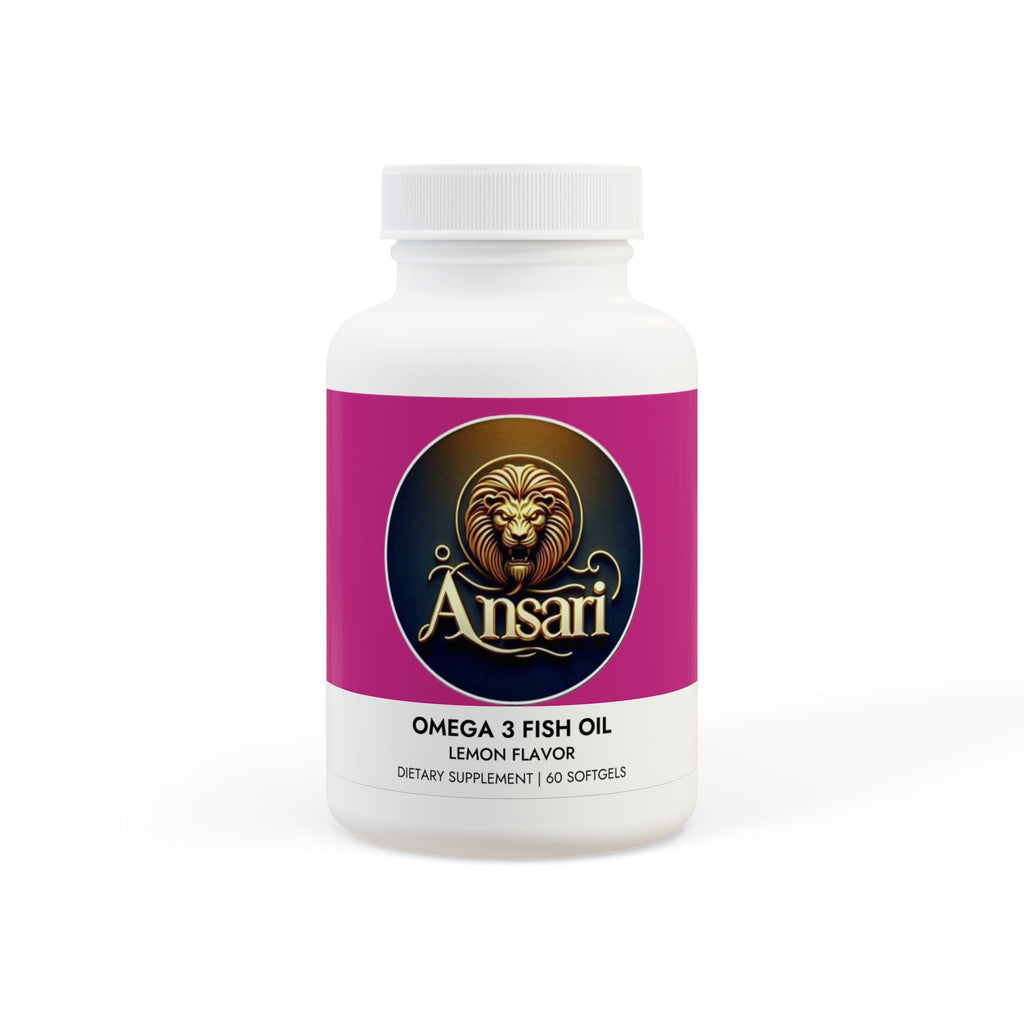 Omega 3 Fish Oil Supplement (60 Softgels)