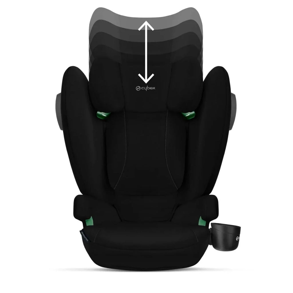 Cybex Solution B4 i-Fix Group 2/3 Car Seat (4 Years to 12 Years) - Volcano Black