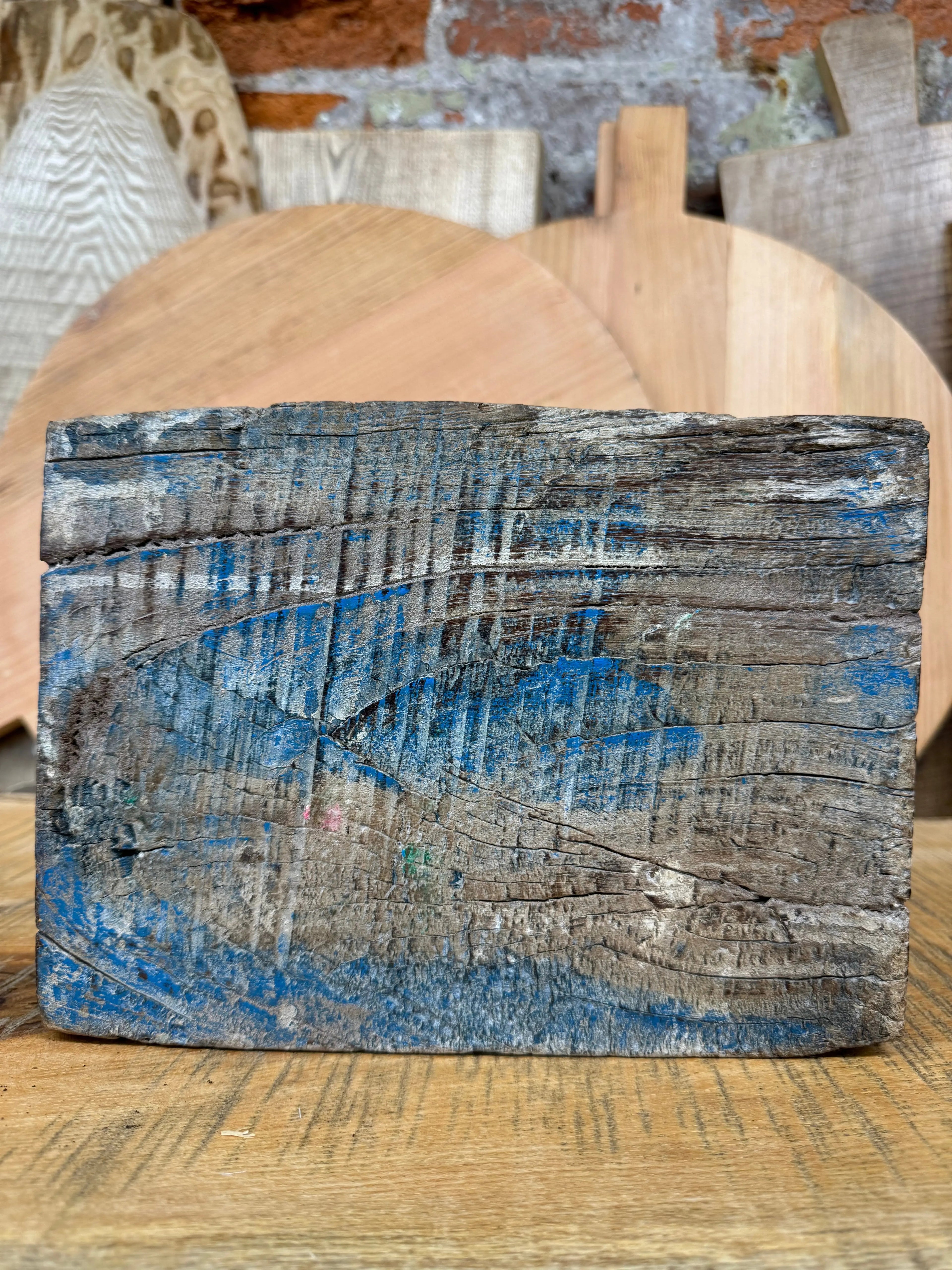 Rustic Reclaimed Wood Indian Pillar Candle Holder | Rustic Warehouse