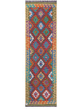 Maimana Kilim Runner - 283 x 83 cm