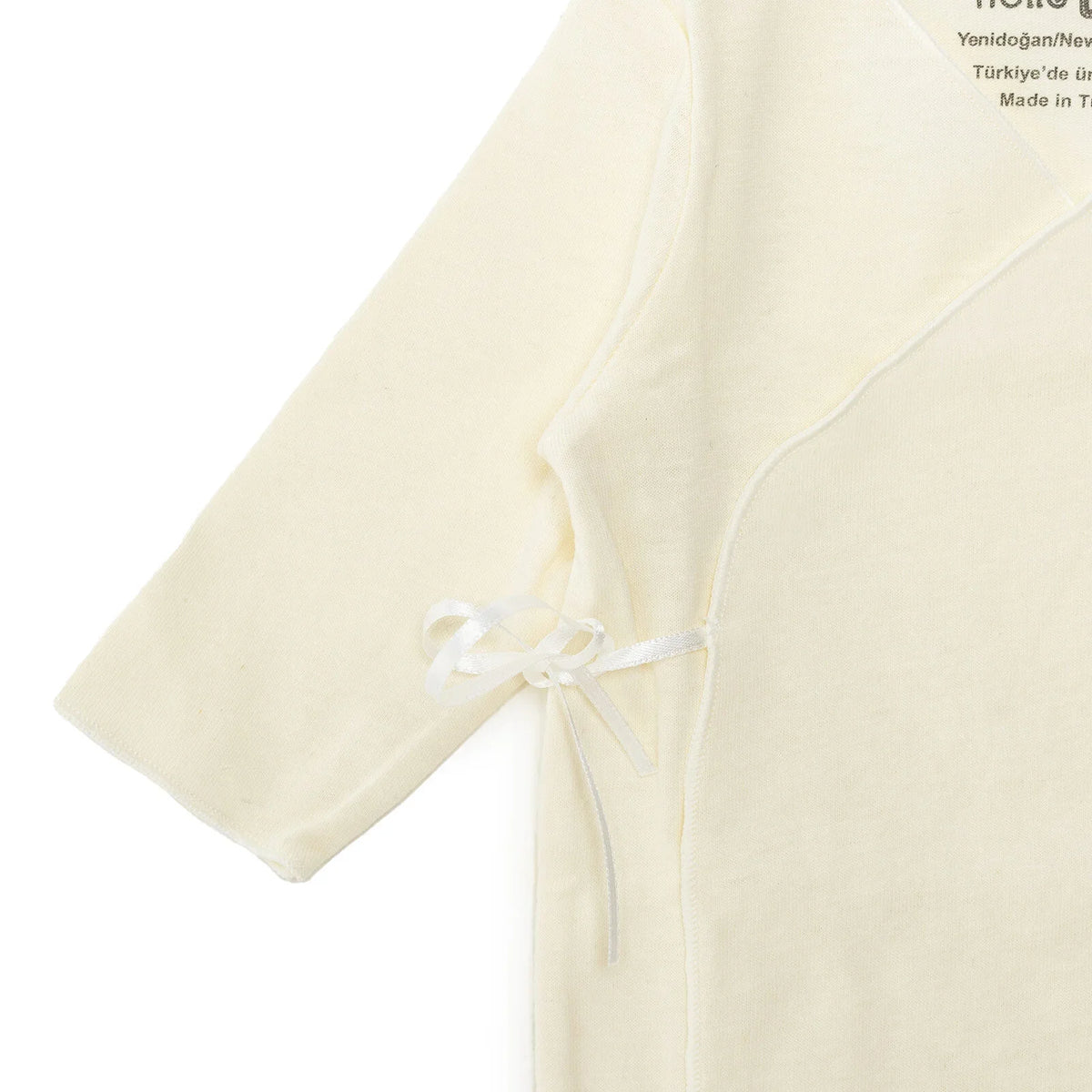 HelloBaby Wrapover Top 2-Pack - Ecru