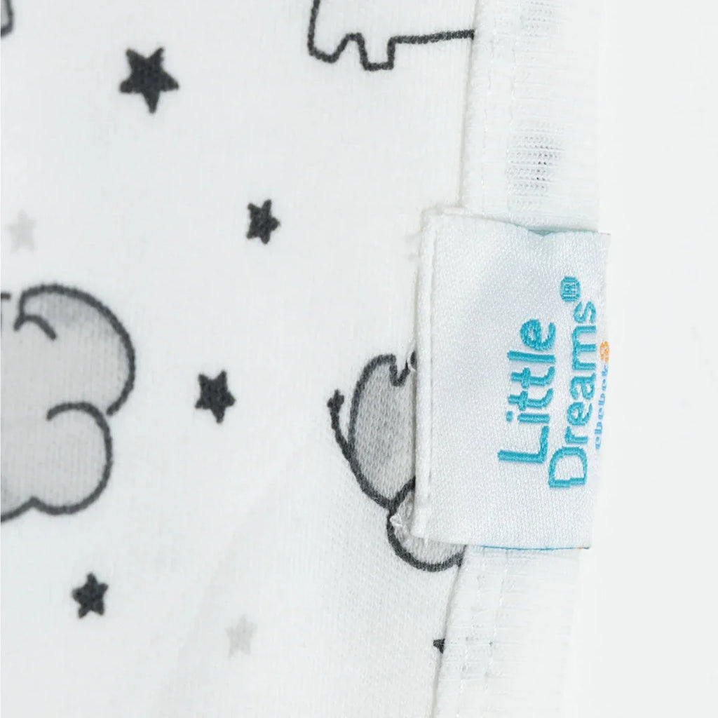 Little Dreams Boys Cotton Jersey Blankets - Ecru