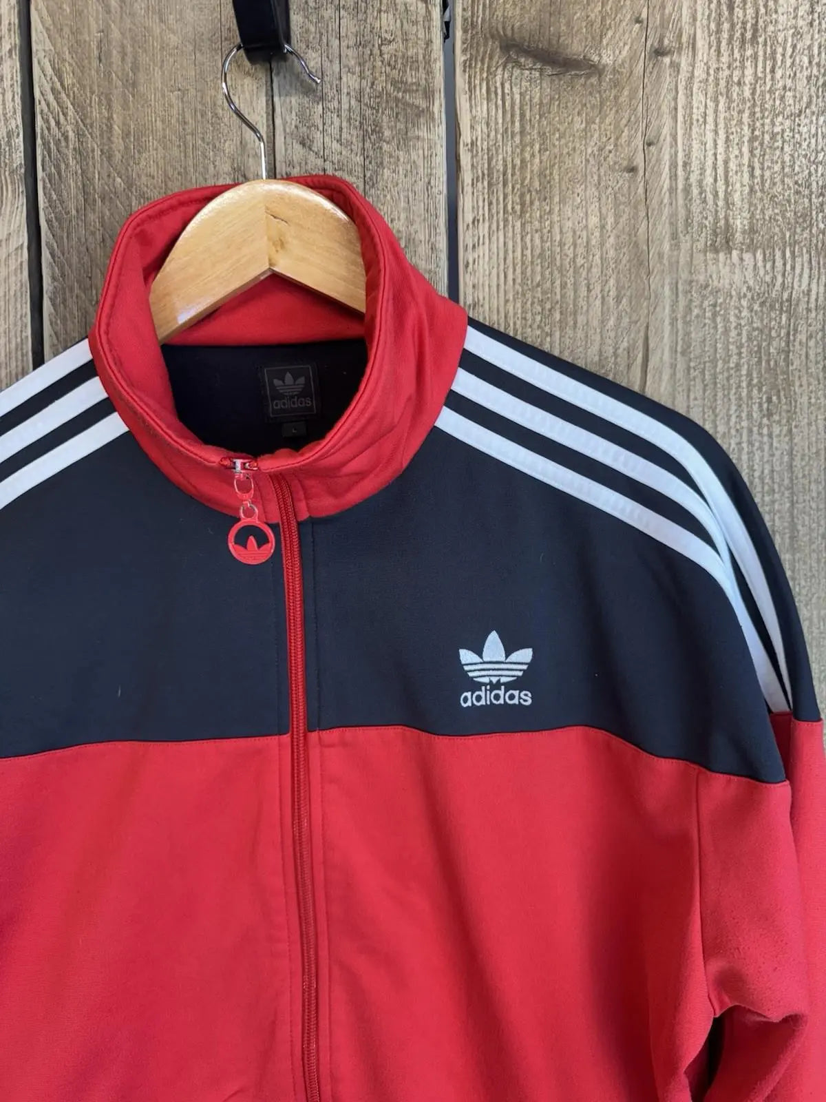 Vintage Rare Adidas Illinois Originals Men’s Tracksuit Top Large Retro