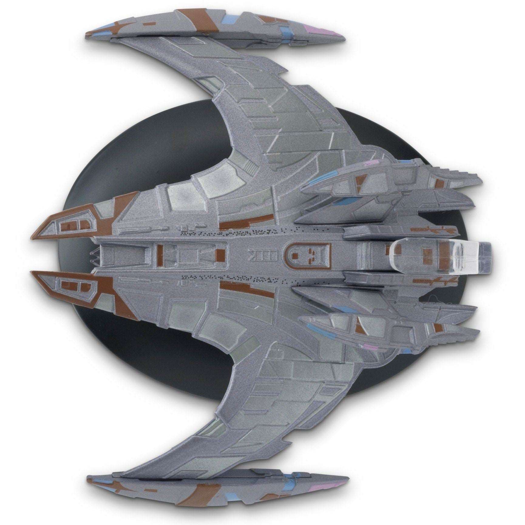 #13 Jem'Hadar Battlecruiser Model Die Cast Ship (Eaglemoss / Star Trek)