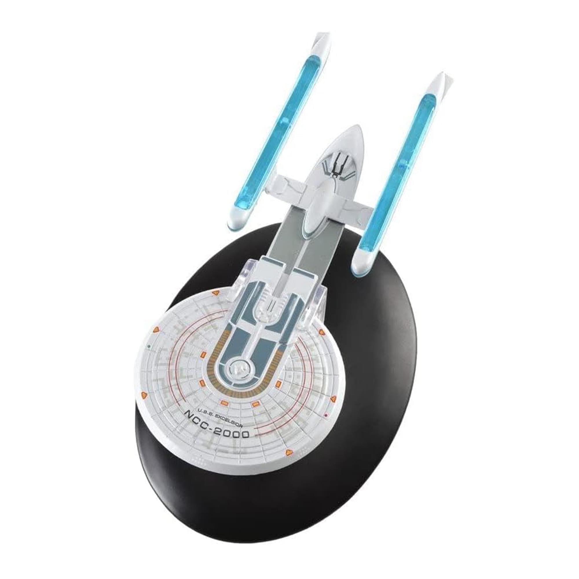 #08 U.S.S. Excelsior NCC-2000 (Excelsior class) Model Diecast Ship (Eaglemoss / Star Trek)