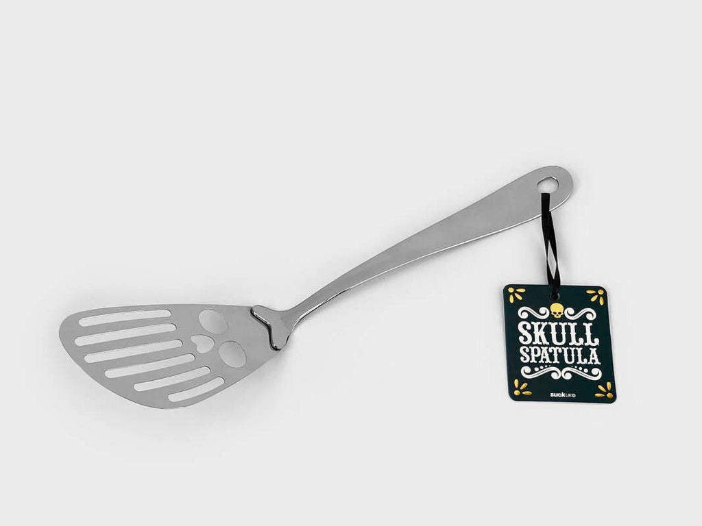 Kate's Clothing Skull Kitchen Spatula – Gothic Stainless Steel Turner