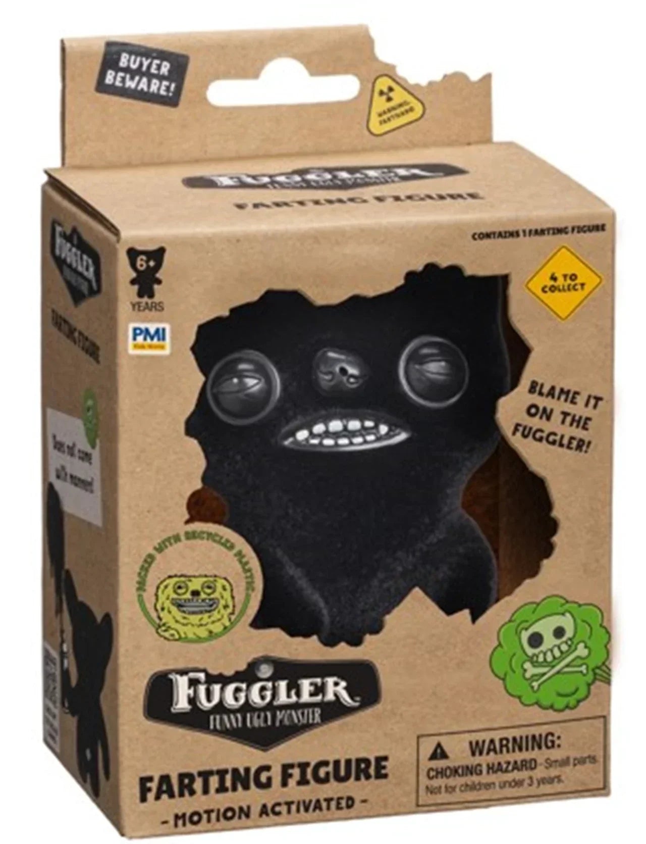 Snaps Fuggler Farting Figurine – 9cm Motion Sensor Collectible Toy