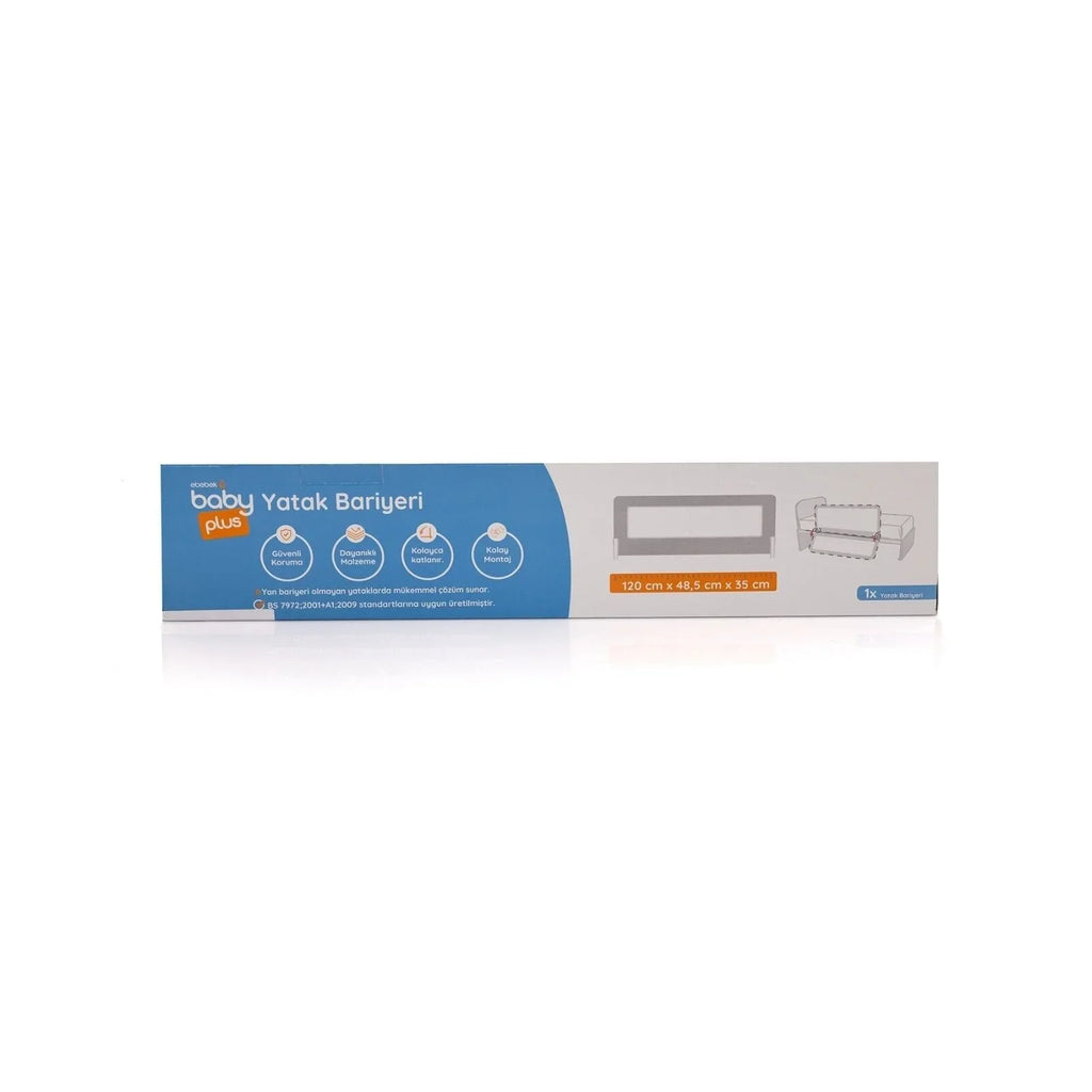 baby plus Bed Rail 120cm - Grey