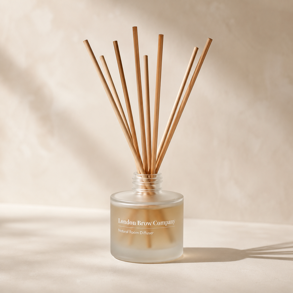 London Brow Co. Natural Reed Diffuser – 100ml Vegan Home Fragrance