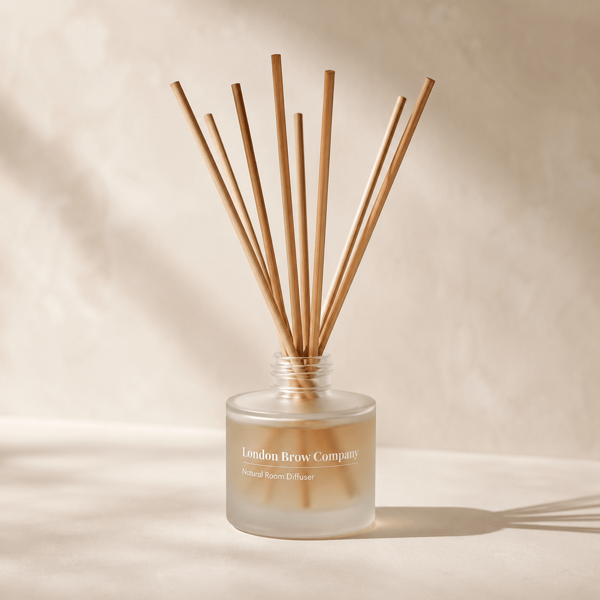London Brow Co. Natural Reed Diffuser – 100ml Vegan Home Fragrance