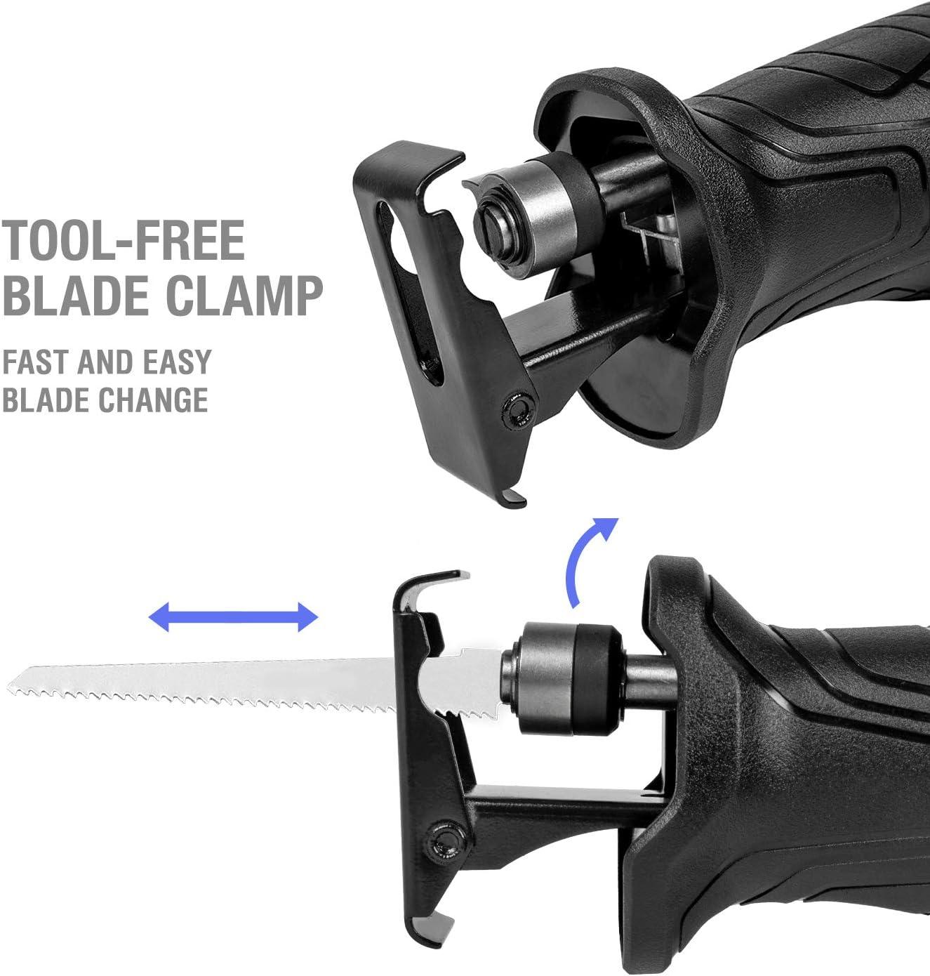 WORKPRO 710W Reciprocating Saw | Variable Speed Corded Sabre Saw