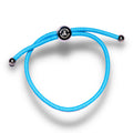 Swole Panda Sky Blue Recycled Rope Bracelet | Sustainable Unisex Jewelry