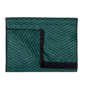Swole Panda Green Herringbone Bamboo Scarf – Sustainable & Breathable