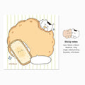 Hello Cat Cookie Memo Note Pad by LuLuFun Studio - 50 Sheet Pack
