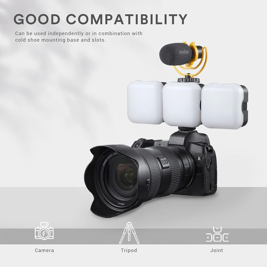 Godox Litemons LED6Bi Mini LED Video Light | Bi-Color 3200K-6500K CRI 95